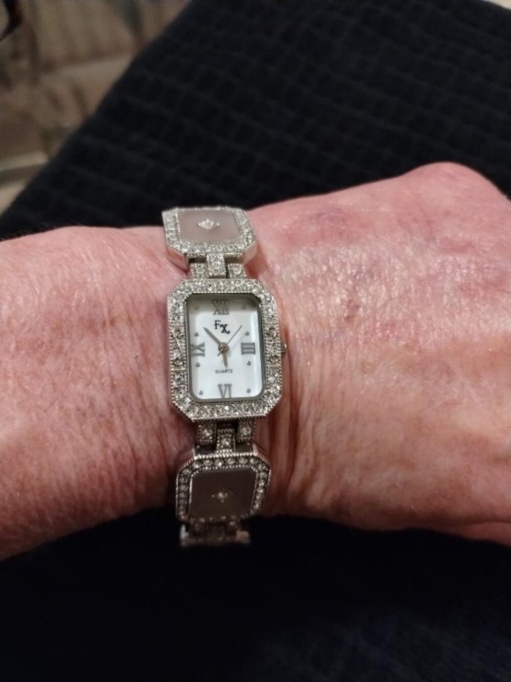 BEAUTIFUL VINTAGE ART DECO INSPIRED WOMENS WATCH BRACLET - Picture 3 of 9